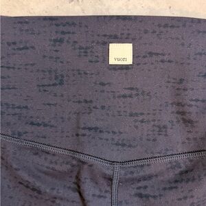 Vuori Navy Heather Performance Leggings
